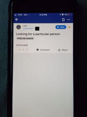 Thea Magnusson using Reddit to locate a victim