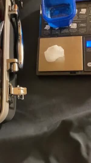 Video of meth Thea Magnusson received in a shipment