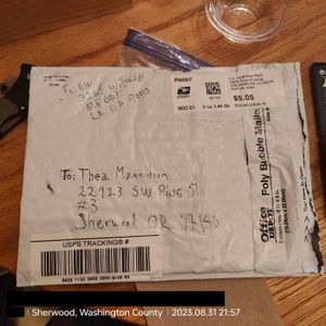 Thea Magnusson receiving meth from Eric White